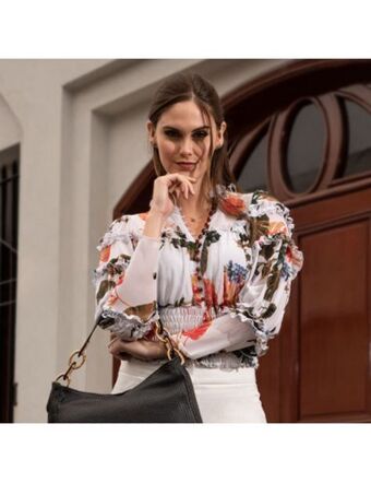 Carolina Store Blusa casual 314 estampado oferta