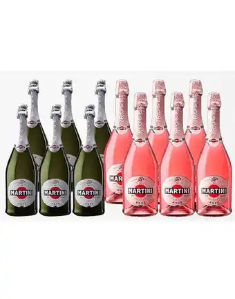 Sumon Licores Martini asti­ 750ml x6und + martini rose 750ml x6und oferta