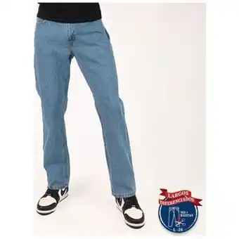 Cottons jeans jean angel celeste largo 28 - basta corta