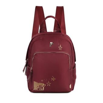 Porta Mochila idara cherry oscuro oferta