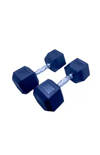 Tiendas EFE Par de mancuernas hexagonales de 10 kg oferta