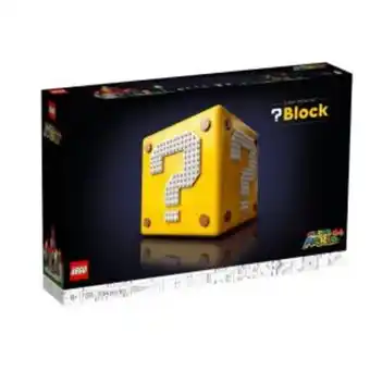 Lego bloque interrogación de super mario 64