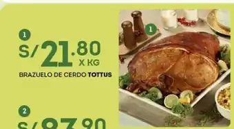 Tottus Tottus Brazuelo de Cerdo oferta