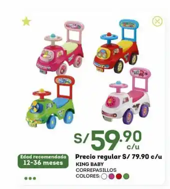 Tottus King Baby Correpasillos oferta