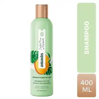 Tottus Shampoo amaras bendito clima lima mango 400 ml - envase 400 ml oferta