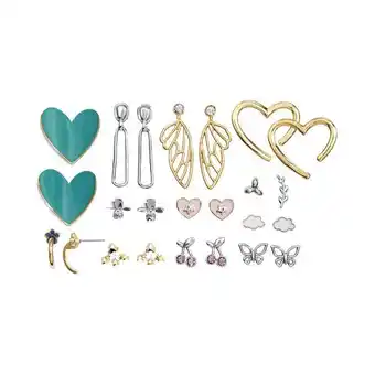 Cyzone Estuche de aretes heart attack oferta