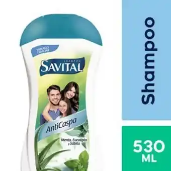Tottus Shampoo anticaspa menta y eucalipto 530 ml - envase 530 ml oferta