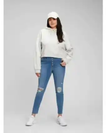 GAP Jean hr legging med bttn dest mujer oferta