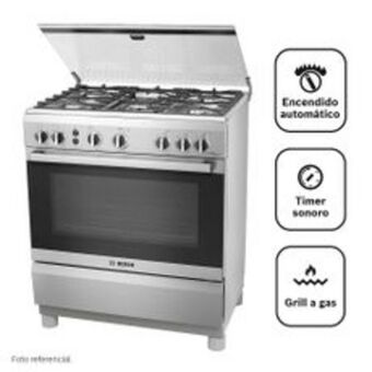 Metro Bosch cocina a gas pro547 ix 5 hornillas oferta