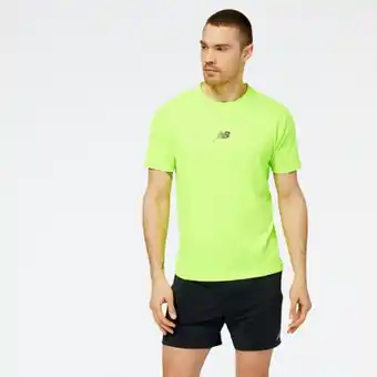 New Balance Impact run at n-vent short sleeve men oferta