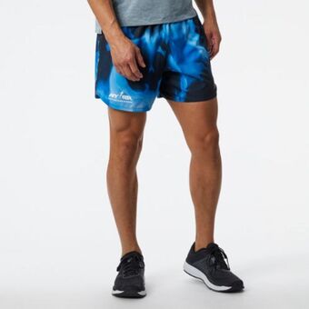New Balance Run for life printed impact run 5 inch short men oferta