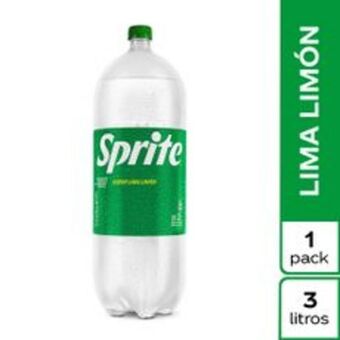 Metro Gaseosa sprite lima limón botella 3l oferta