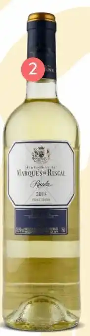 Wong Vino marqués de riscal x 750ml oferta