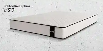 Wong Colchón krea 2 plaza oferta