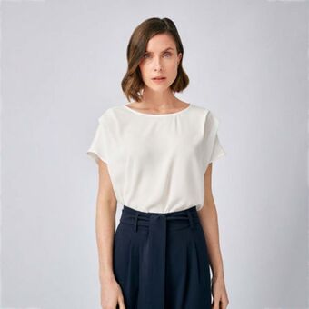 Fina Perú Blusa ramona hueso oferta