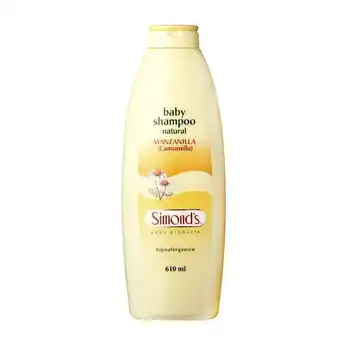 Tottus Shampoo aroma manzanilla simonds 610 ml - envase 610 ml oferta