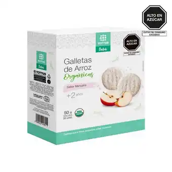 Tottus Galletas manzana tottus kids 50 g oferta