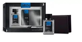 Tottus Colonia black 50 ml + billetera para hombre - pack oferta
