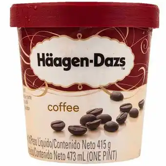 Vivanda Helado de café häagen-dazs pote 473ml oferta