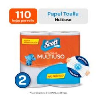 Metro Papel toalla scott multiusos 2un oferta