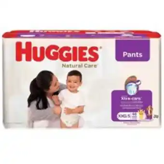 Metro Pañales huggies natural care pants talla xxg 48un oferta