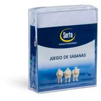 Serta juego de sábanas king