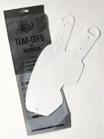 The Box Tear off para hombre fox main airspace/main mx20 lam tearoff-20pk 012 oferta