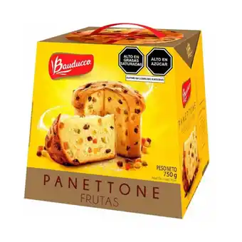 Tottus Panetón bauducco frutado 750 g oferta