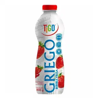 Tottus Yogurt griego tigo fresa 800 g oferta