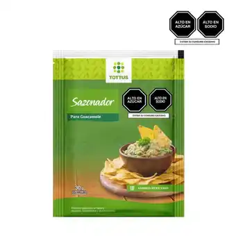 Tottus Sazonador guacamole tottus 30 g oferta