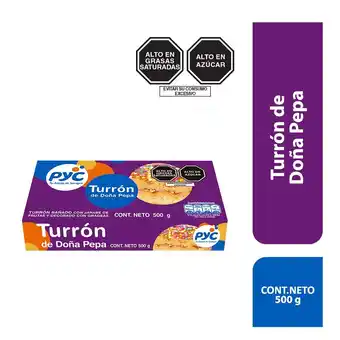 Tottus Turrón doña pepa pyc 500 gr oferta