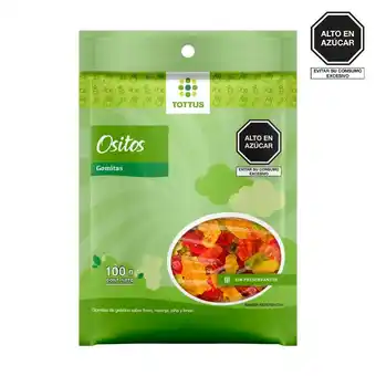 Tottus Gomitas ositos tottus 100 g oferta