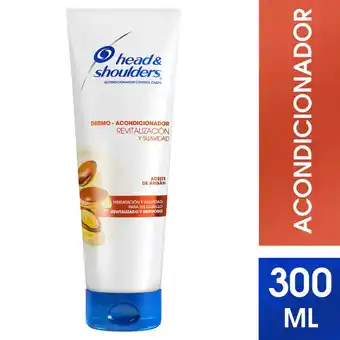Tottus Acondicionador head shoulders suavidad argan 300 ml oferta