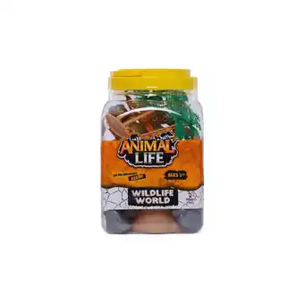 Tottus Balde de animales selva 22 pzas oferta