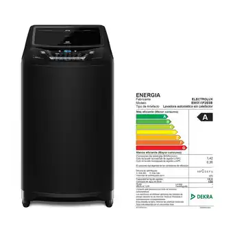 Tottus Lavadora 15kg electrolux ewix15f2esb oferta
