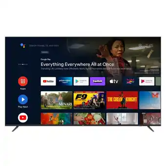 Tottus Televisor 75" lt-75kb527 led uhd 4k smart android frameless oferta