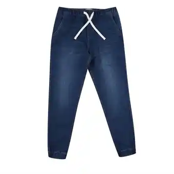 Tottus Jean jogger hombre 30 azul oferta