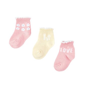 Tottus Packx3 medias bebe 24m diseños oferta