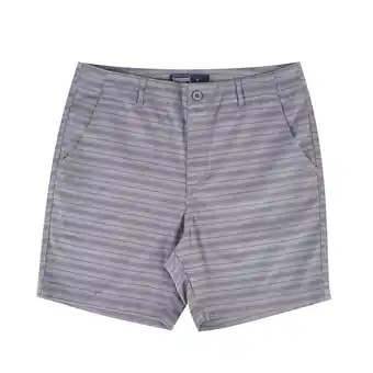 Tottus Short drill full print hombre 34 plomo oferta