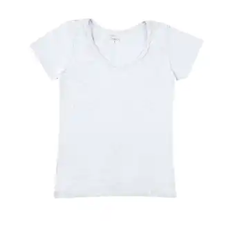 Tottus Polo spandex trenza mujer l gris claro oferta