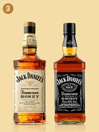 Plaza Vea Whiskey Jack Daniel's Tennessee Fire / Honey / Old #7 bt x 750ml oferta
