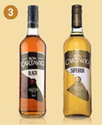 Plaza Vea Ron Cartavio Black / Superior / Blanco bt x 750ml oferta