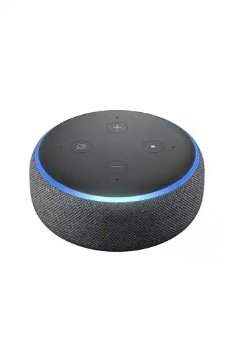 Tiendas EFE Parlante inteligente amazon con alexa echo dot 3ra generación charcol oferta