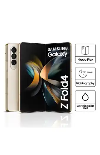 Tiendas EFE Samsung galaxy z fold4 crema 256gb oferta