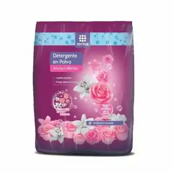 Tottus Detergente en polvo tottus aroma collection 4 kg - bolsa x 4kg oferta