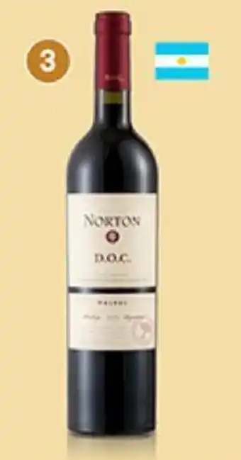 Plaza Vea Vino Norton D.O.C. Malbec bt x 750ml oferta