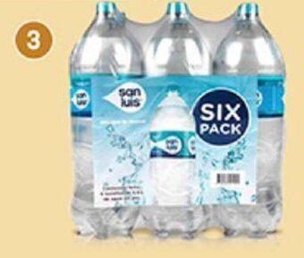 Plaza Vea Agua San Luis sin Gas pk x 6 bt x 2.5L oferta