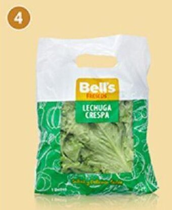 Plaza Vea Bell's Frescos Lechuga Crespa x unid oferta