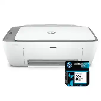 Hiraoka Impresora multifuncional hp deskjet ink advantage 2775 + cartucho de tinta hp 667 negro original oferta
