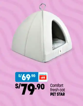 Plaza Vea Comfort Fresh Cat Pet Star oferta